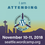 Attending WordCamp Seattle 2018